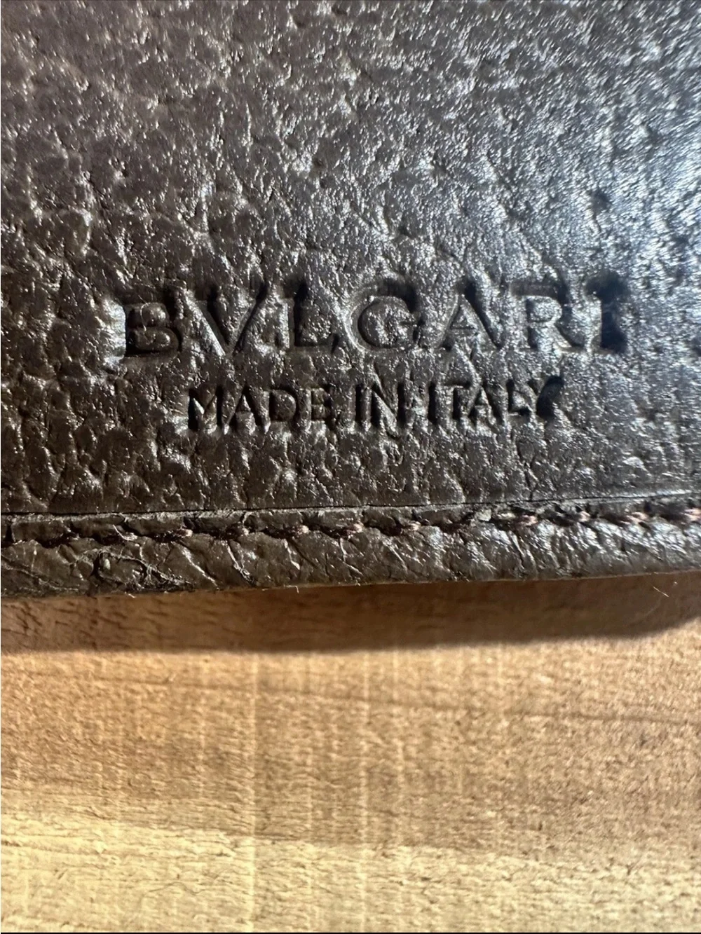 BVLGARI authentic brown